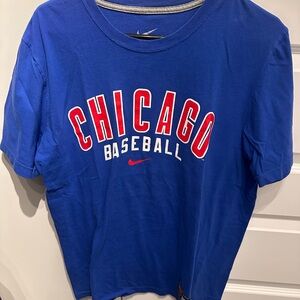 Nike Blue Chicago Baseball Tee